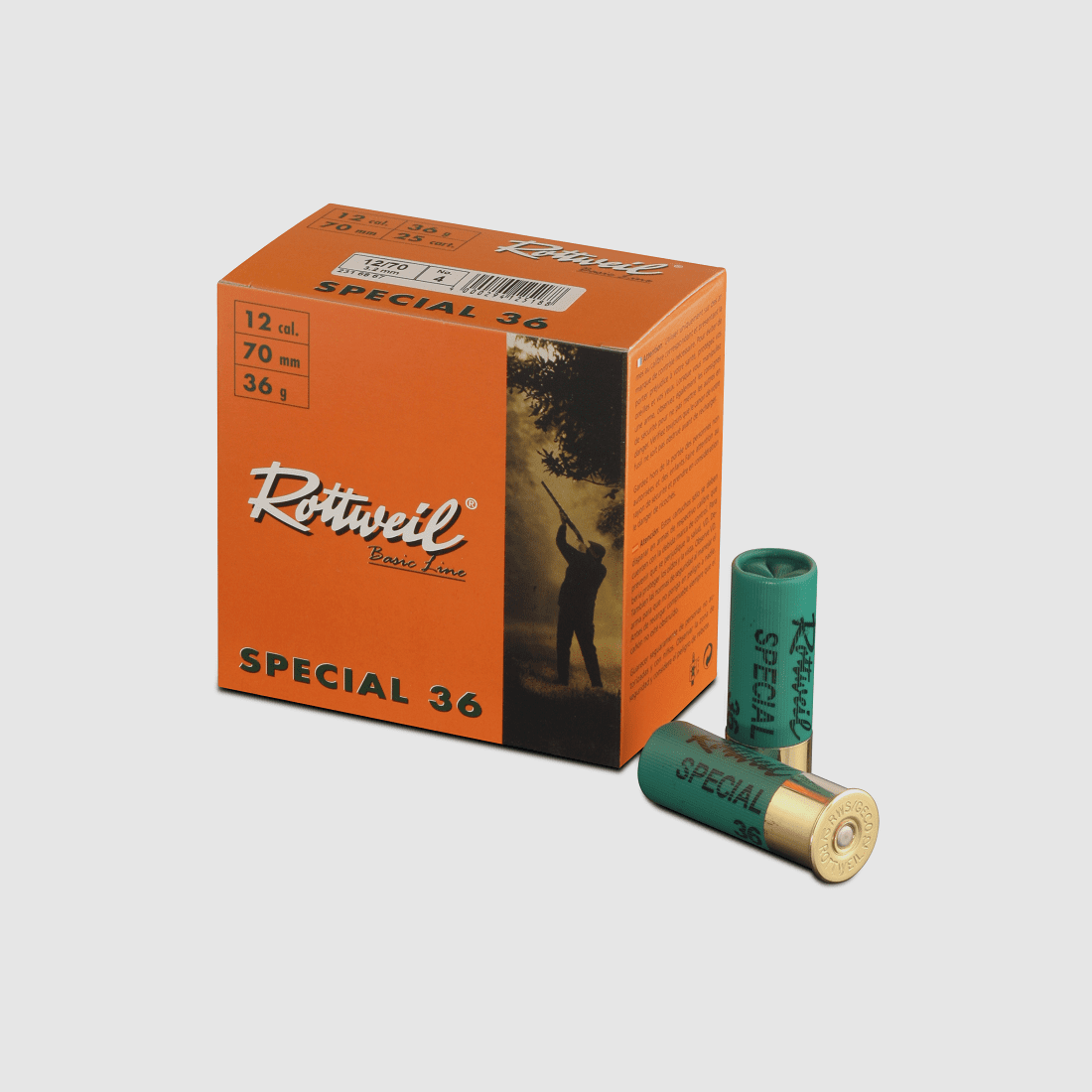 Rottweil Special 36 12/70 4,0mm - 25 Stk.