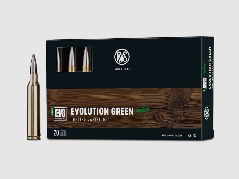 RWS 7mm Rem. Mag. EVOLUTION GREEN 8,2g/127gr, Bild 1 von 3