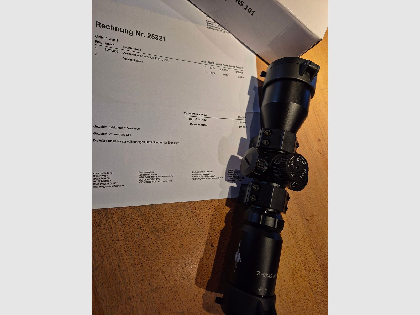 AIA 101-12 scope
