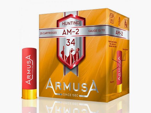 Armusa AM2 shotgun shells, 34 g