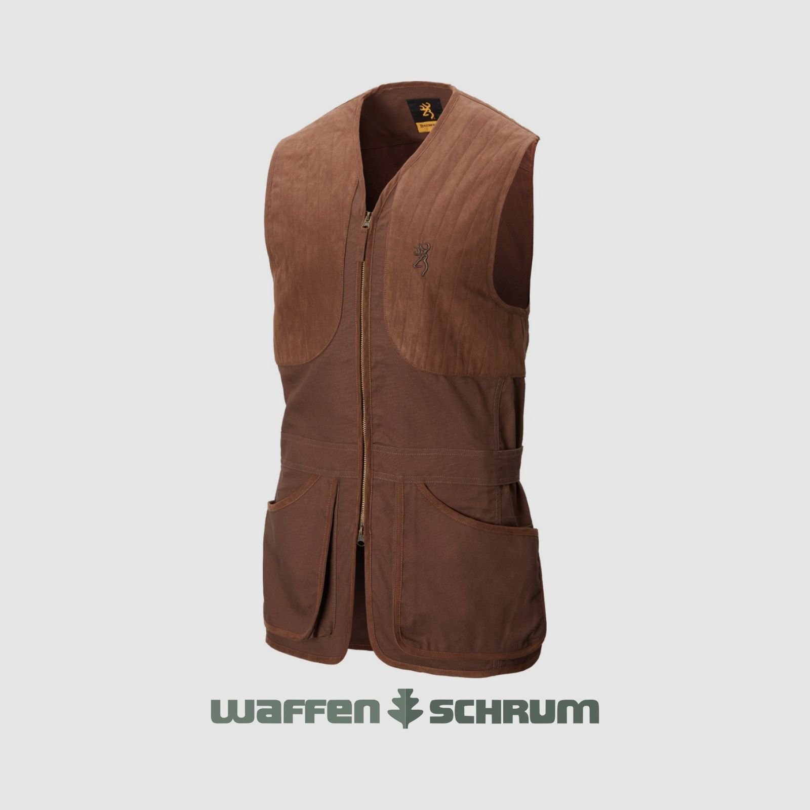 Browning Schießweste Elite Dunkelbraun