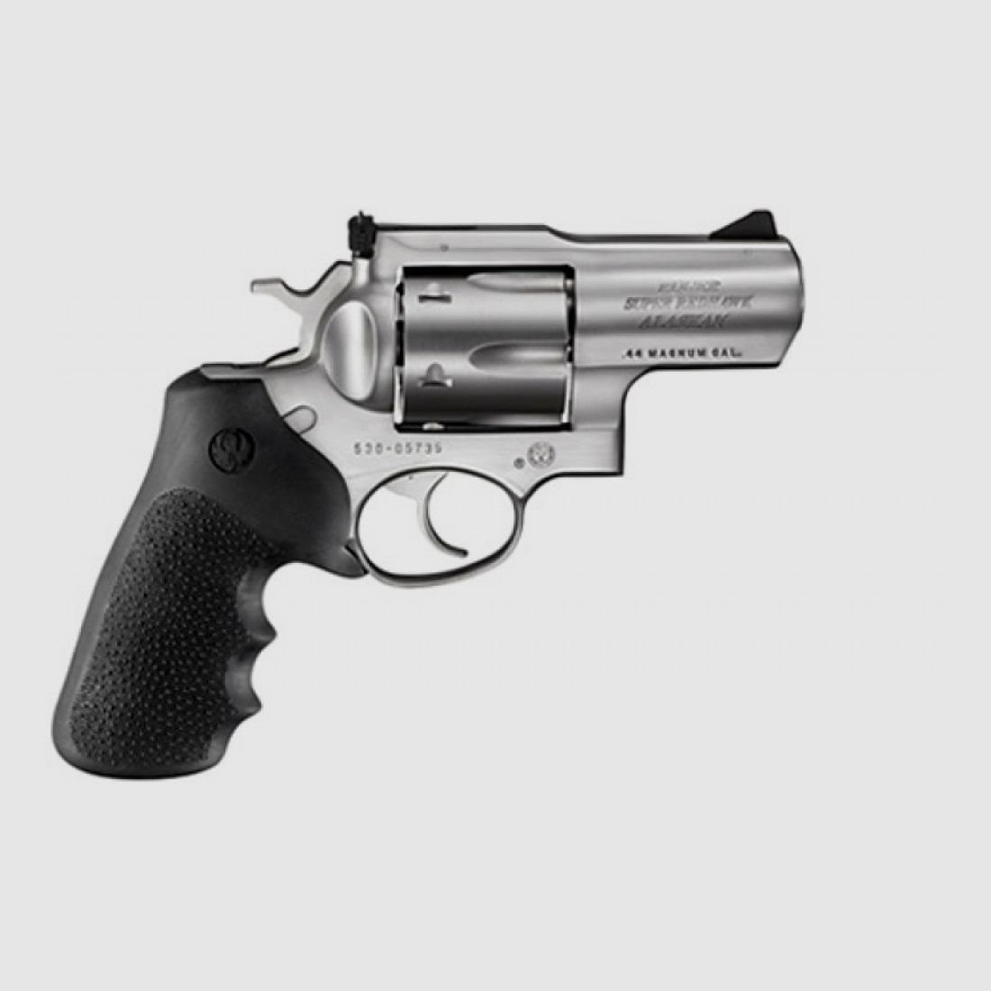 Ruger Revolver - DA, Super Redhawk Alaskan, KSRH-2, .44 Rem Mag, Satin Stainless, 2.5"
