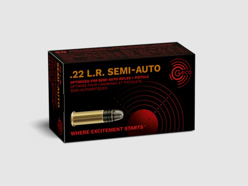 Geco Semi Auto .22 LR 40gr/2.6g, image 1 sur 2