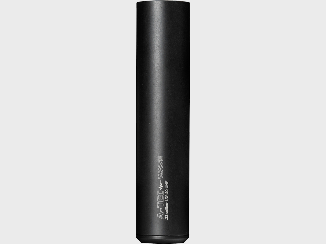 A-TEC WAVE Rimfire Silenziatore .22 1/2"x28 UNEF, immagine 1 di 3