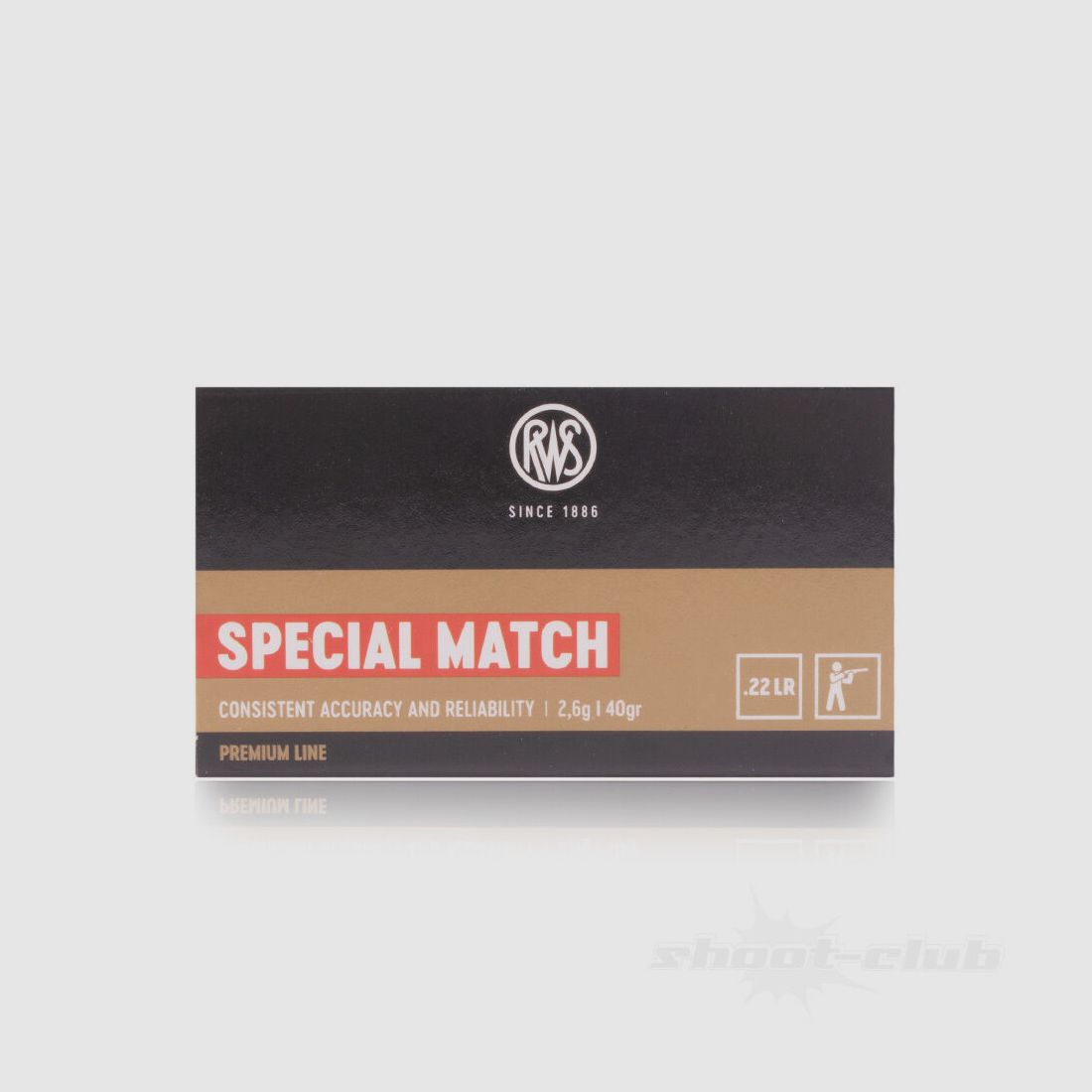 RWS Special Match 40 grs 50 pcs .22lr