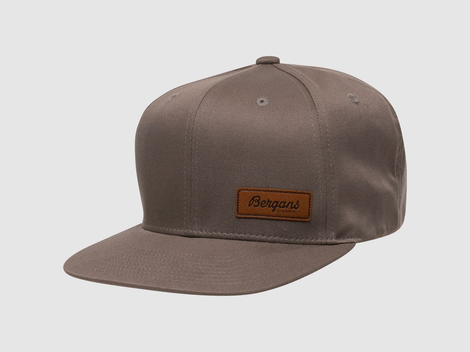 Bergans Nordmarka Snapback Cap Solid Grey One Size