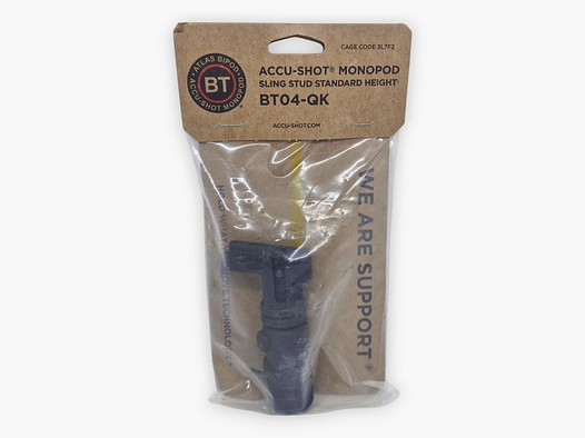 B&T Accu-Shot BT04-QK Monopod Hauteur Standard Attache Sangle Bouton Rapide Neuf OVP