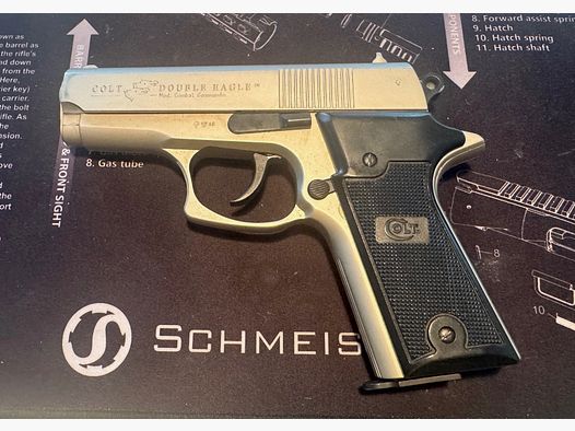 SSW Colt Double Eagle Compact Pistole Stainless 9mm P.A.K.
