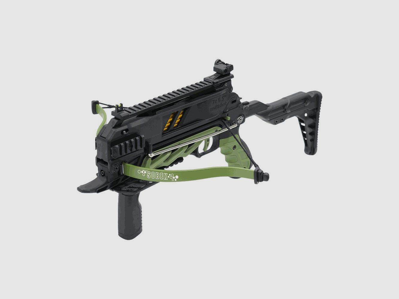 SOBEK ballesta de pistola 80 lbs verde con cargador