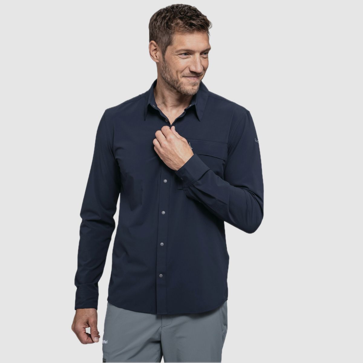 SCHÖFFEL Hiking Shirt Style Dunajec MNS Navy