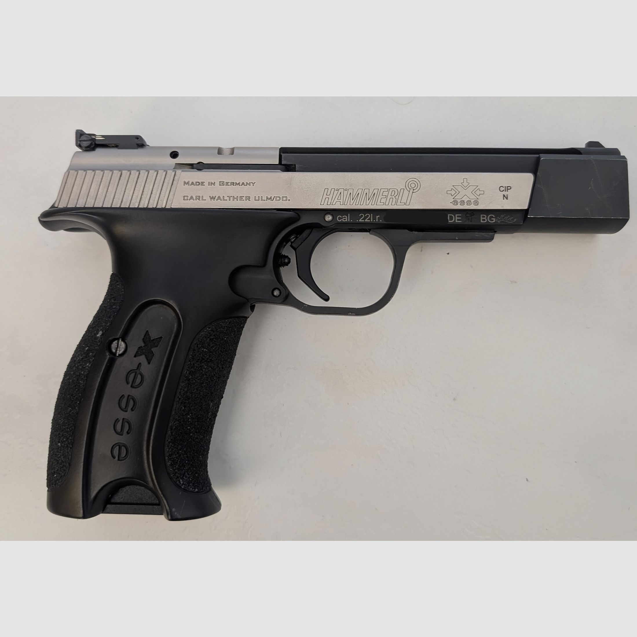 Hämmerli X-ESSE (Walther/Hämmerli), Kal. .22 LR – Kat. B