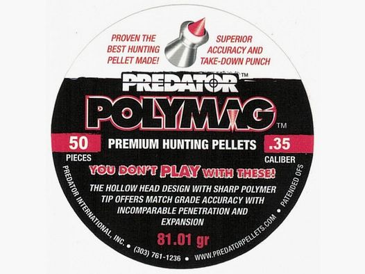 JSB Predator Polymag .35 / 9.00mm