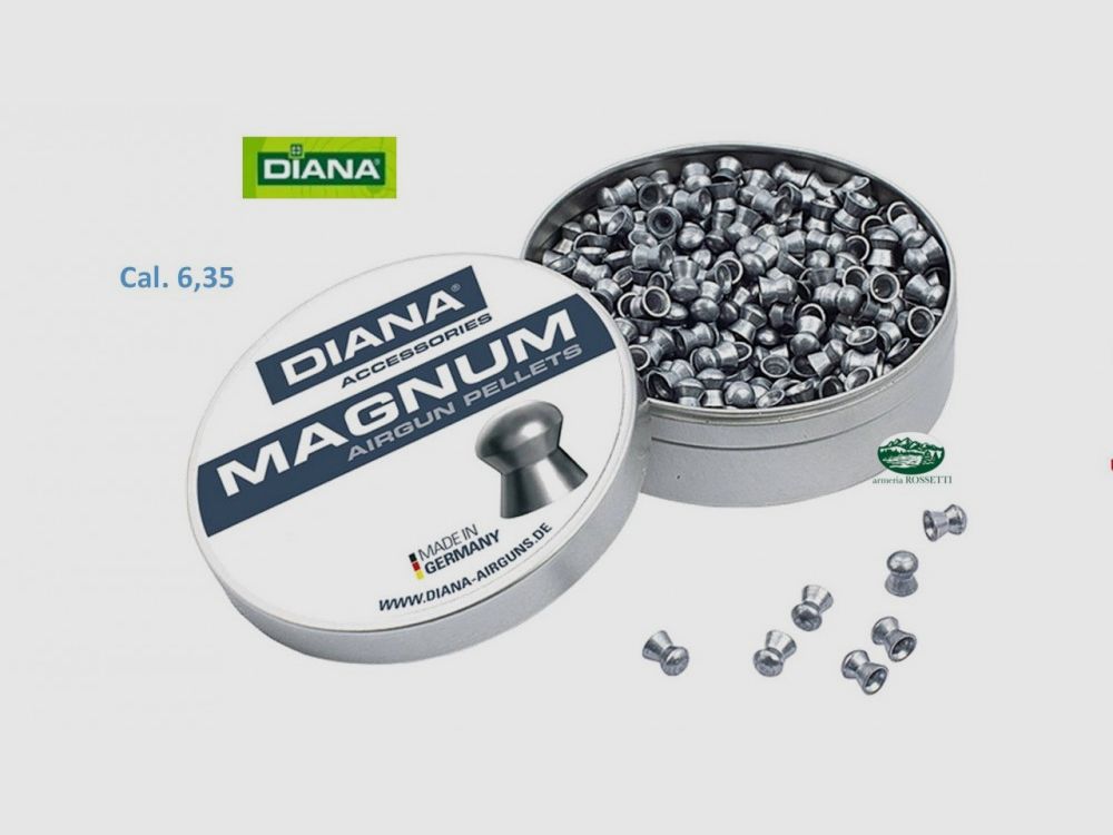 DIANA Magnum Geschosse cal. 6,35 gr.20,06