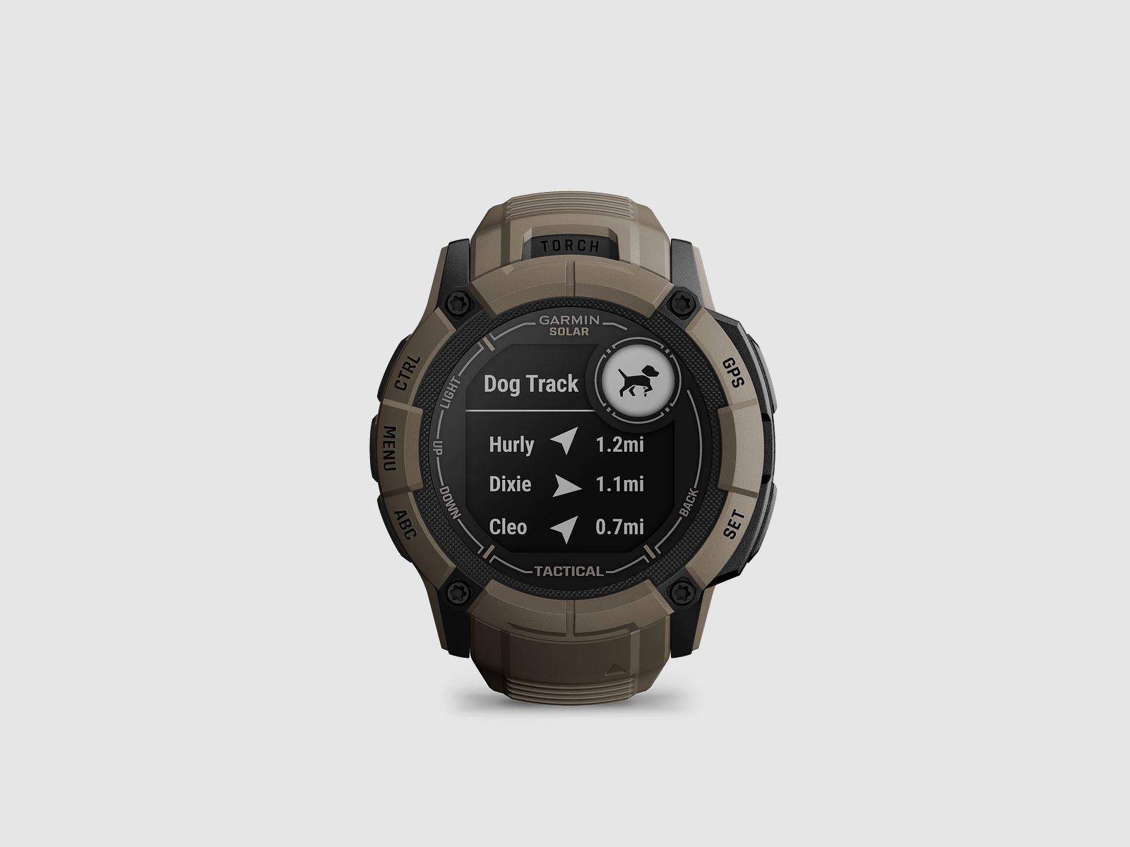 Garmin Instinct® 2X Solar - Tactical Edition, Olivgruen