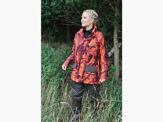 Hubertus Damen Drückjagdjacke blaze-orange-tarn