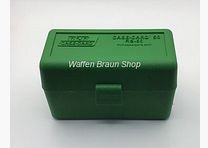 MTM Patronenbox mit Klappdeckel 50 RDS Grün für Kaliber .222/.223/.204/6x47