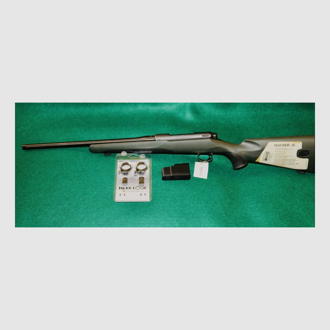 Mauser M18 Waldjagd incl. HexaLock Montage