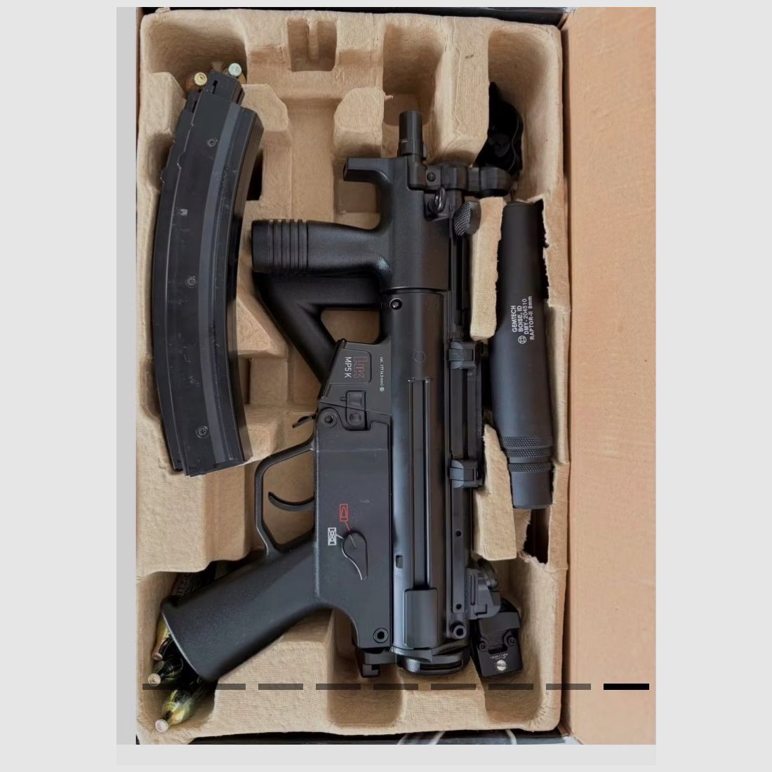 H&K MP5 K-PDW als 4,5 mm Co2 Blowback