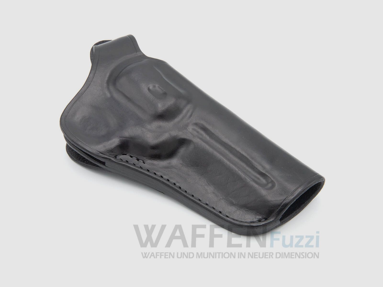 Leder Gürtelholster für 4 Zoll Revolver Steel COP / Steel DOG