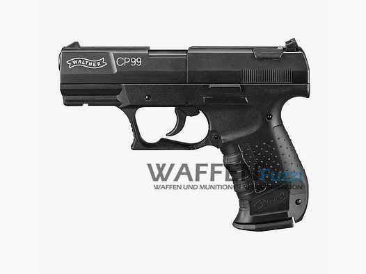 Walther CP99 CO2 Pistole 4,5 mm Diabolo brüniert