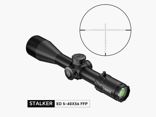 Luneta celownicza Marcool Stalker ED 5-40×56 FFP IR + montaż 34mm