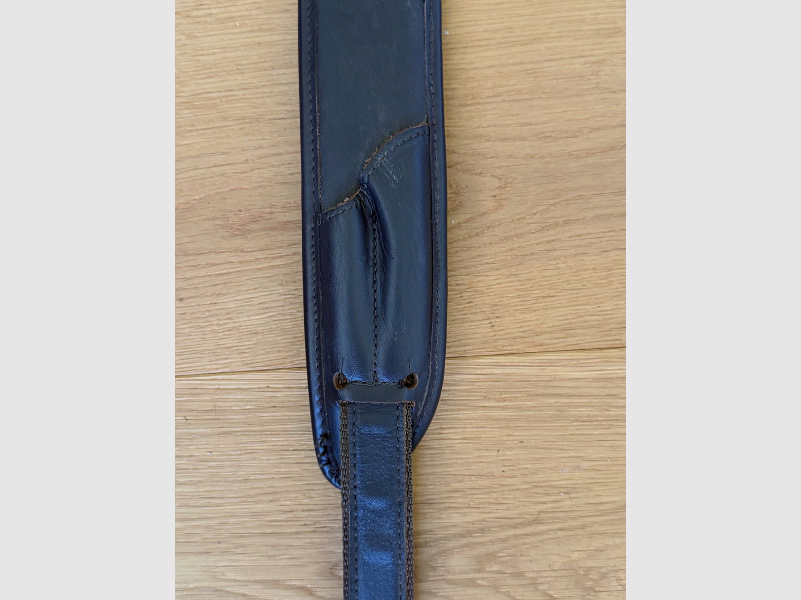 Blaser rifle sling loden & leather, image 4 of 5