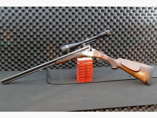 Krieghoff Super Dural Bohrung mit Keppeler Einstecklauf in .22Hornet VVV (7x57R, 16/70 und 16/70)