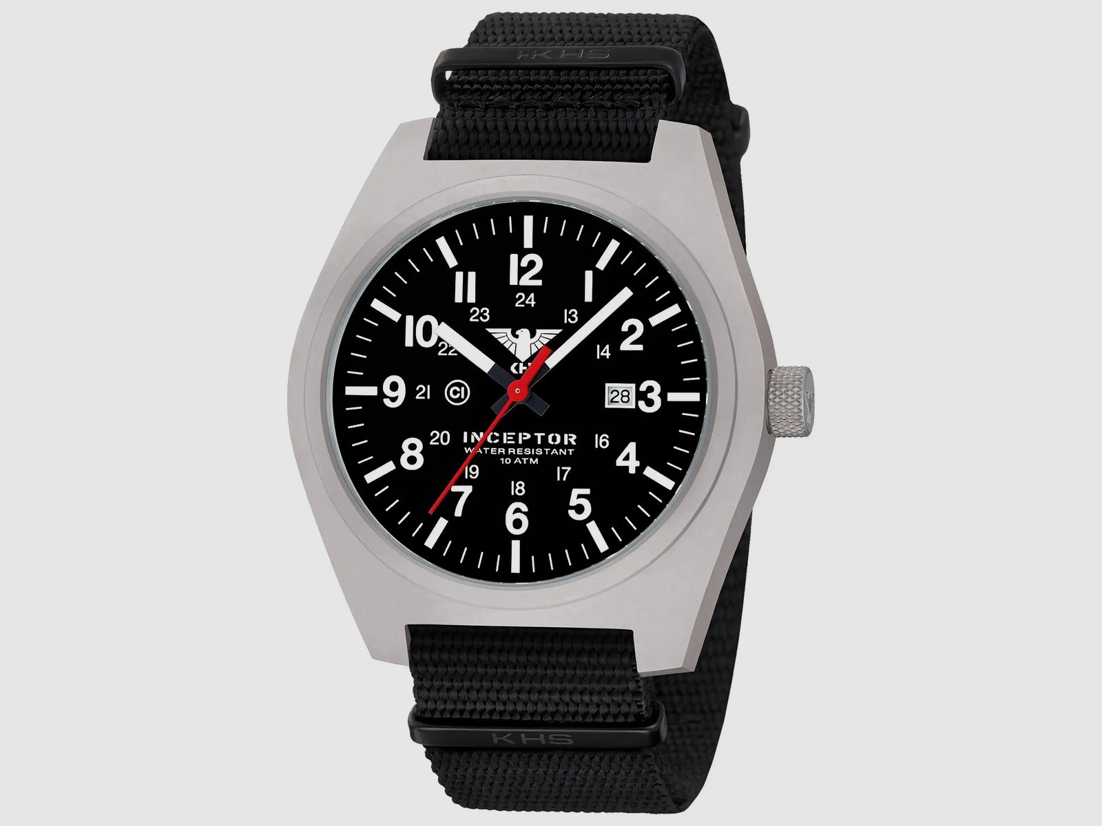 KHS Armbanduhr Inceptor Steel Natoband