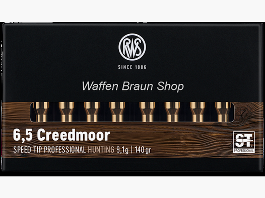 RWS 6,5 Creedmoor, Speed Tip Pro, 9,1g 20 Stück