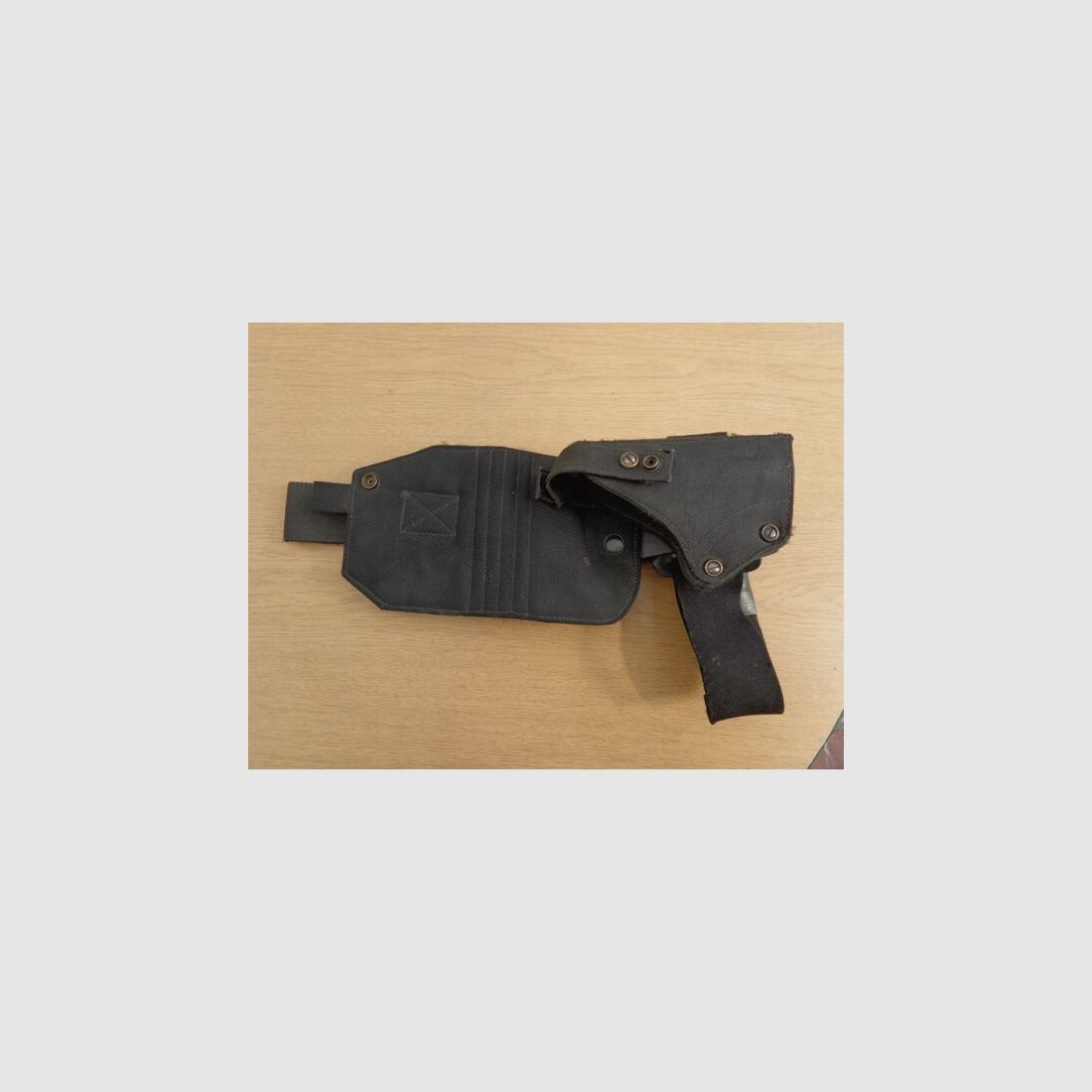 US Army Beinholster aus Dienstzeit "DE SANTIS - New York Police(?) USA", benutzt