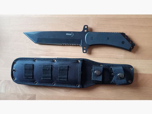  Einsatzmesser Armed Forces Tanto Fixed Böker Plus