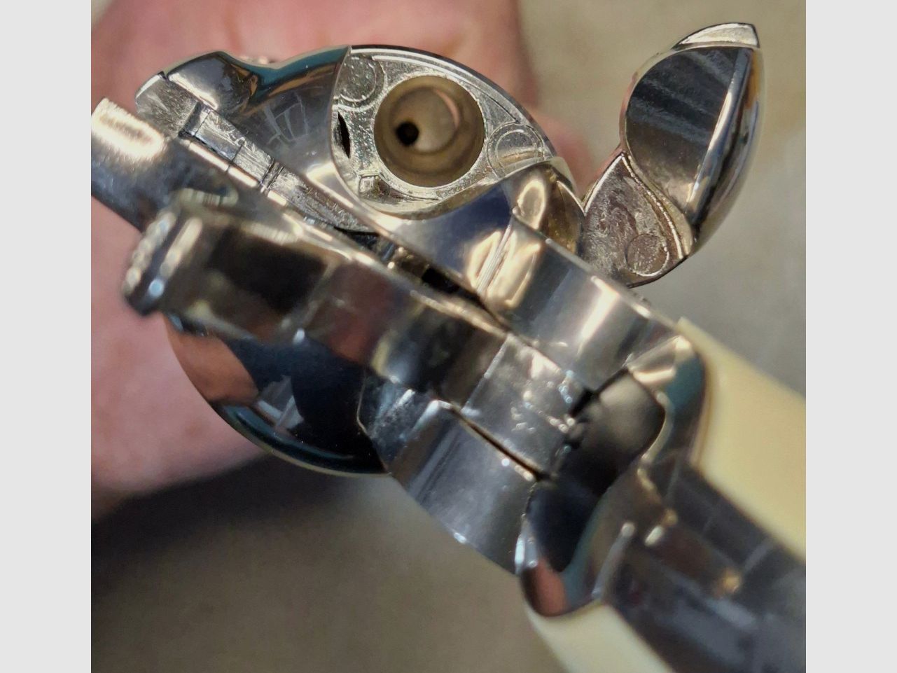 !!! Neuwertig!!! Colt SAA . 45, Vollmetall, nickel- finish, 5,5", cal. 4,5mm Co², P18!