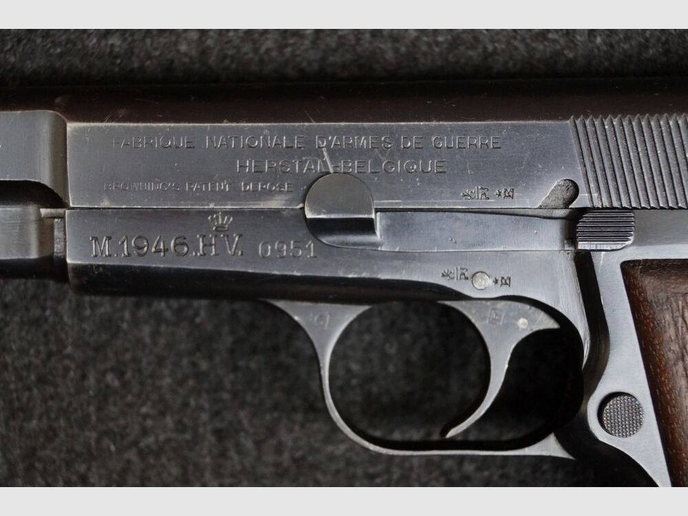 Fabrique Nationale d’Armes de Guerre	 FN High Power M1946