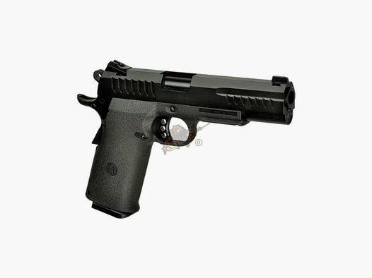 KP-08 Full Metal GBB in Schwarz