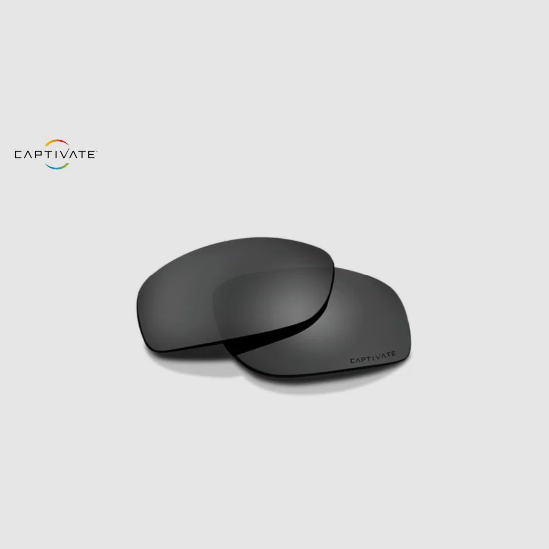 Lenzen voor Wiley X Omega-bril in CAPTIVATE™ Polarized Grey ACOMEP