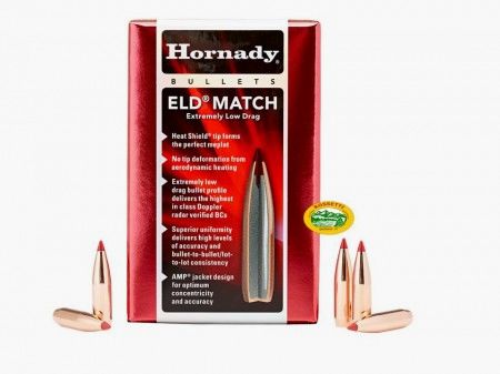 HORNADY Palle ELD MATCH cal.6,5 ( 264 ) 140 gr - 26331