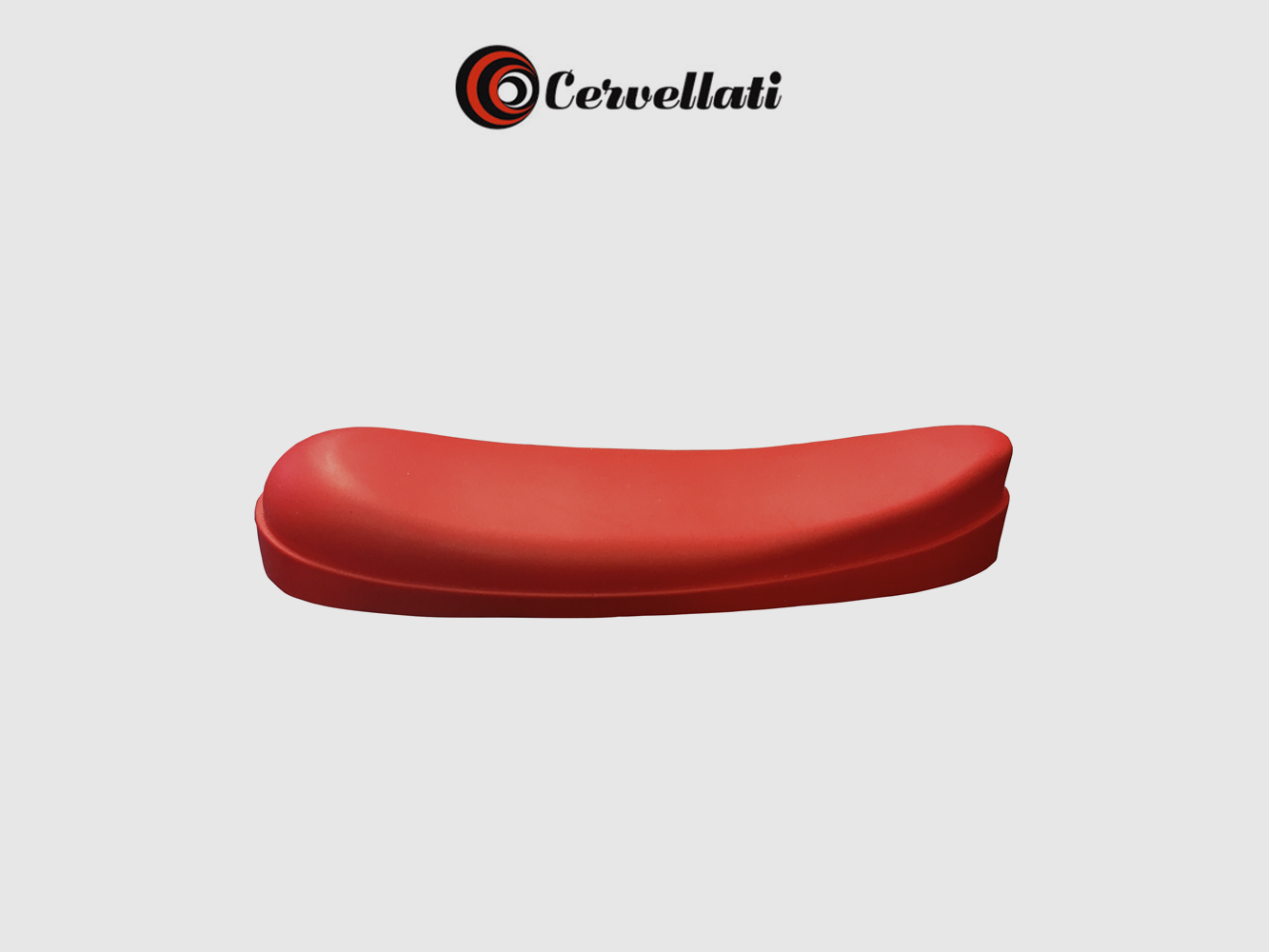 CERVELLATI Plaque de Couchage en Caoutchouc Courbe 25 mm Noir, image 2 sur 4