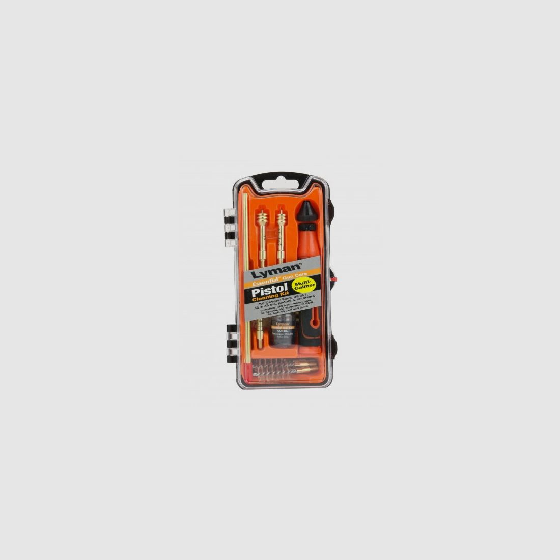 Lyman Reinigungsset Essential Pistole 9MM,40CAL,45ACP, 38 SP, 357 Mag
