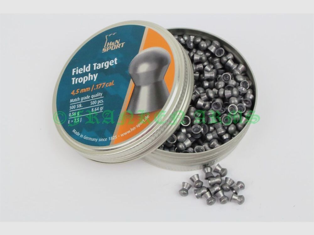 H&N Field Target Trophy 4,52mm 500 Stück