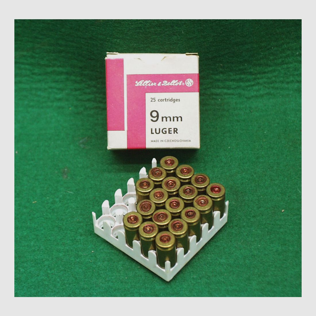 Sellier & Bellot bossoli 9mm Luger, usati