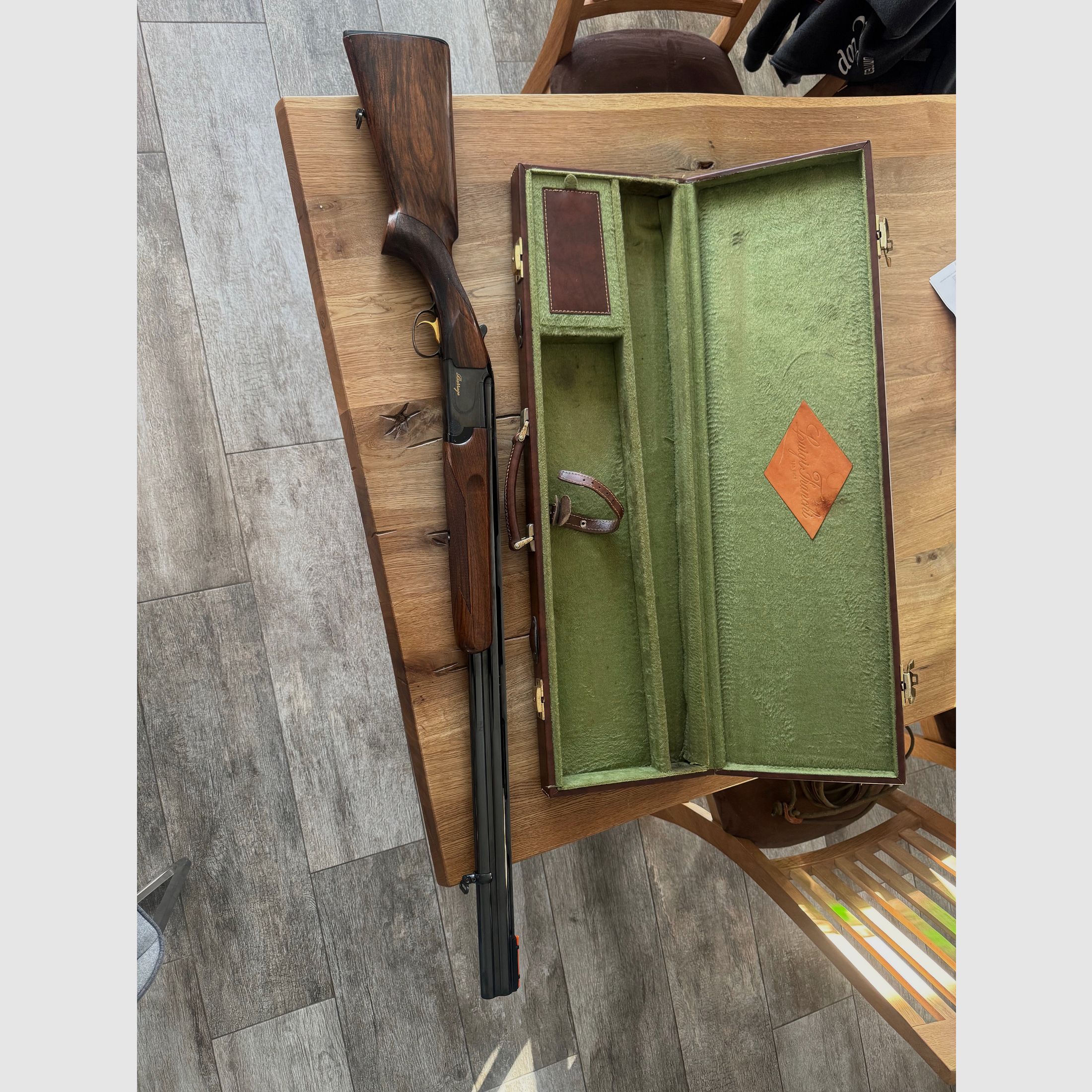 Franchi Flinte 12/70 Trap mit Koffer