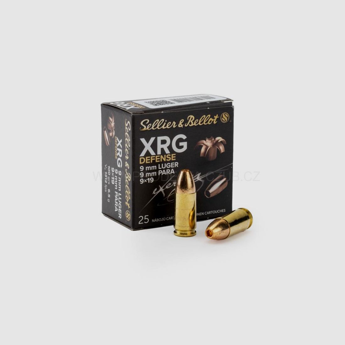 S&B Sellier & Bellot 9mm Luger XRG-Defense 6,5g 100gr