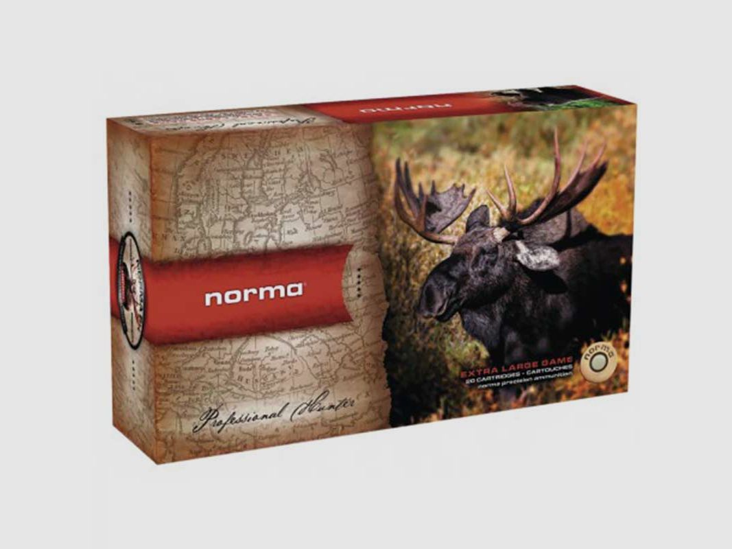 Amunicja kal. 9,3x74R NORMA ORYX 18,5g/285grs, zdjęcie 1 z 3