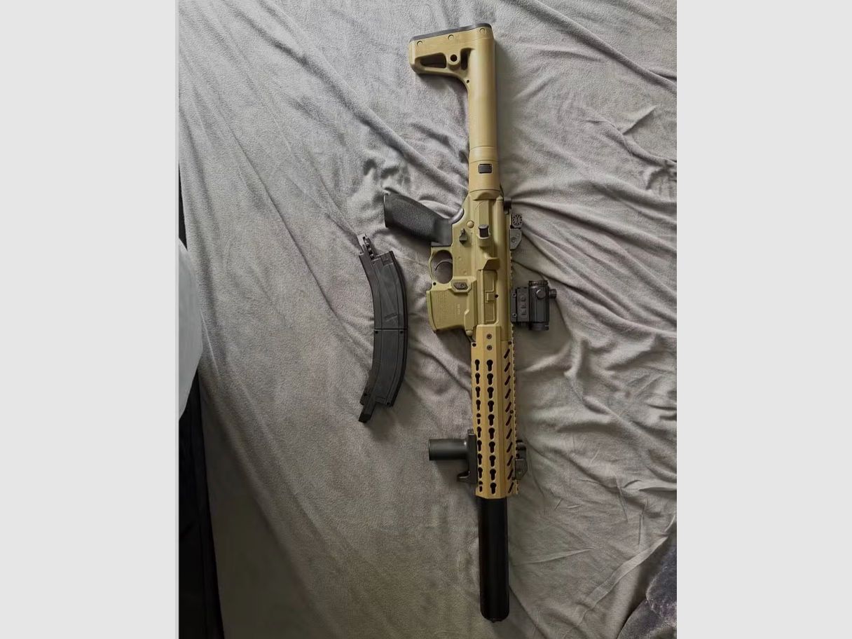 Sig Sauer MCX with Red Dot CO2 