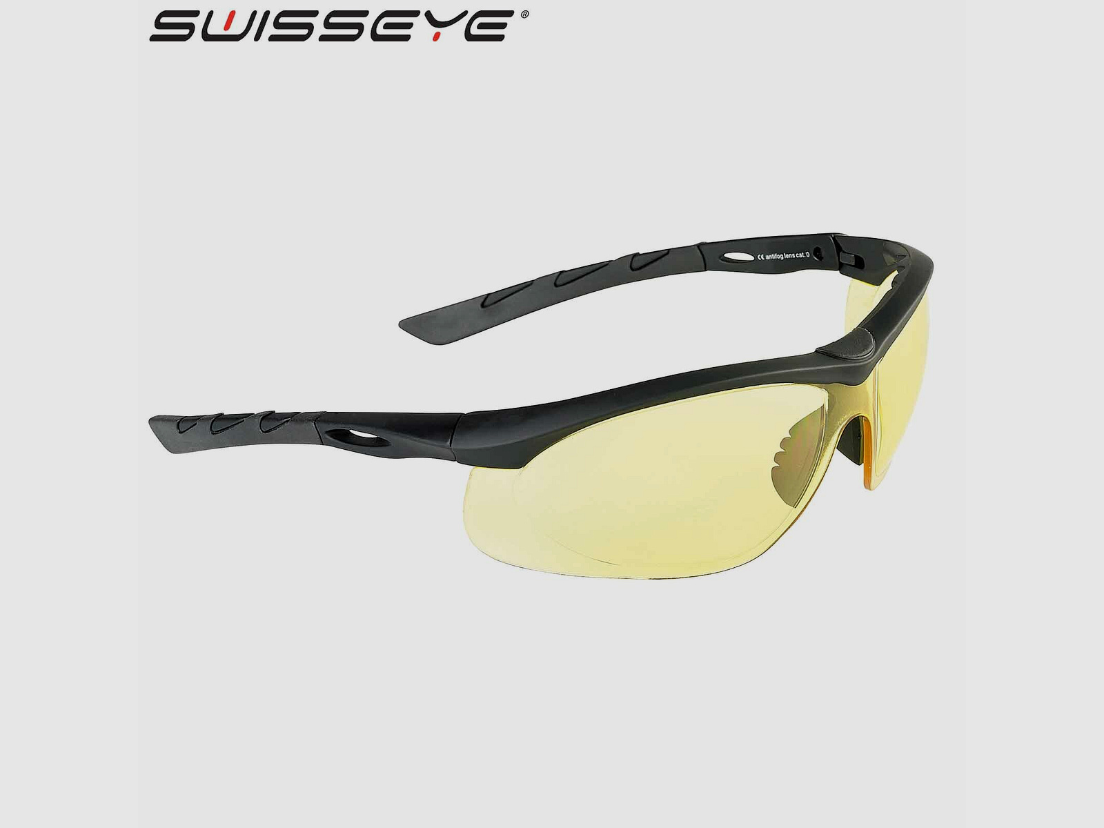 Swisseye Schießbrille / Schutzbrille Lancer Schwarz / Gelb