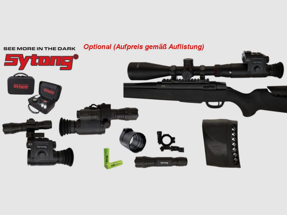 Pack complet Brenner : BR 20 crosse en polymère avec Hawke Endurance 3-12x56