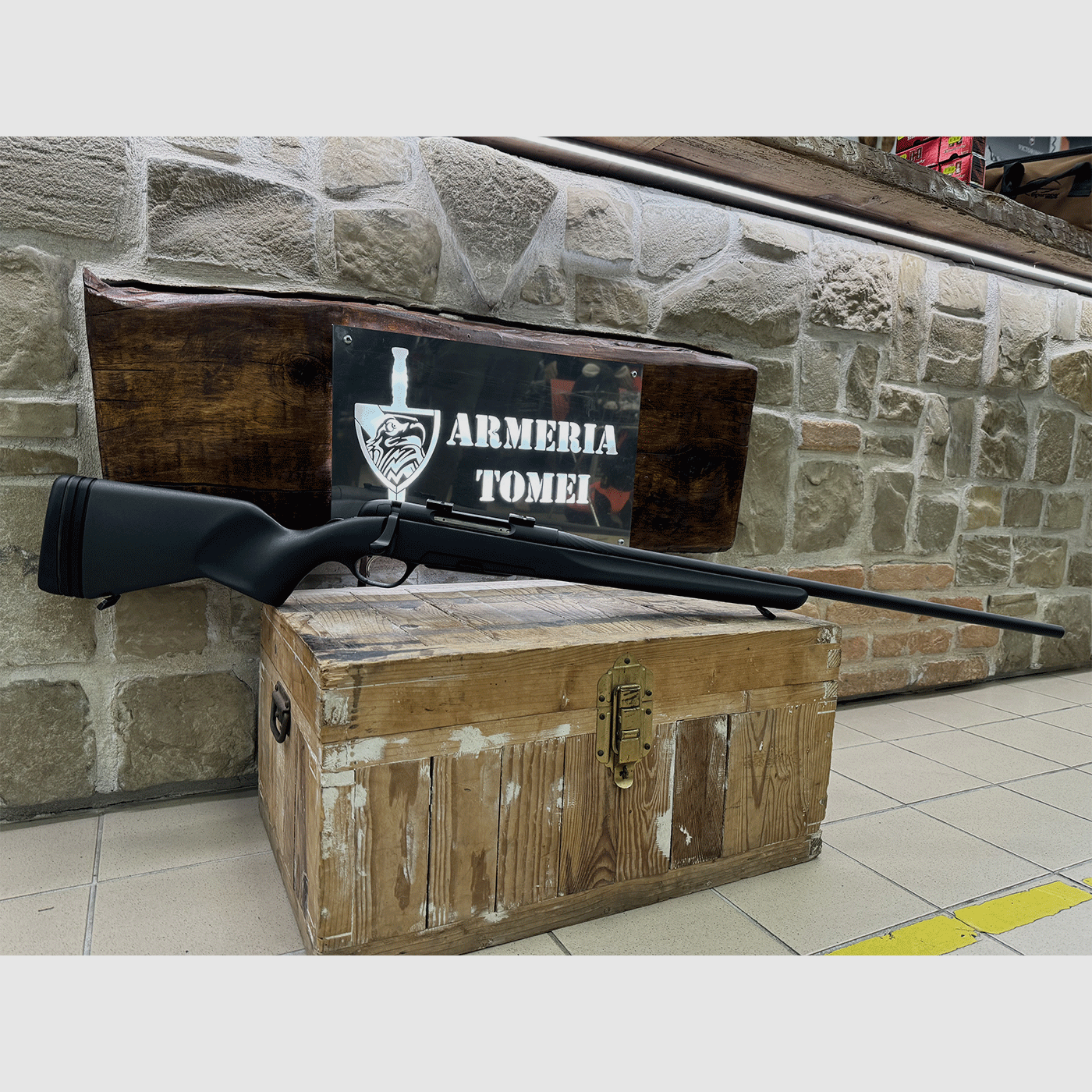 USED – RIFLE – STEYR MANNLICHER MOD. SAFELBOT cal. 6.5×68, image 1 of 5
