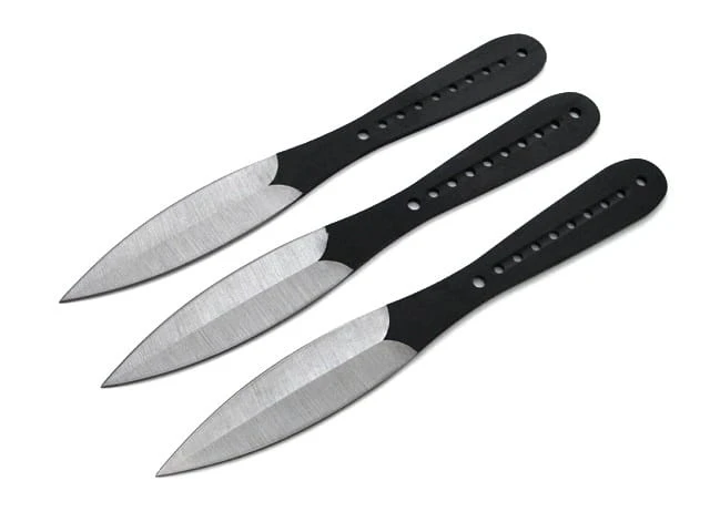 Wurfmesser N-420, 3 Stück im Etui. BSH Adventure