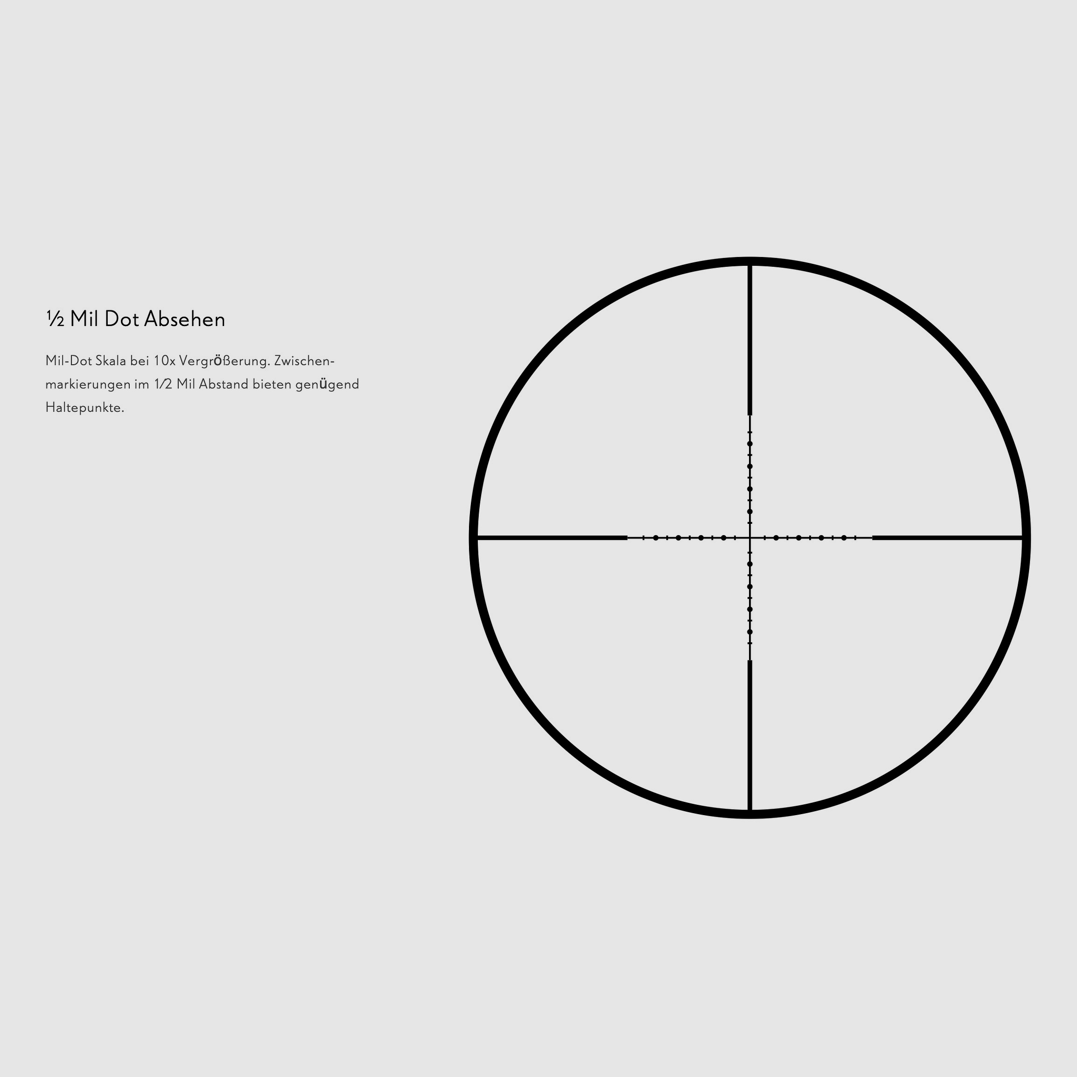 HAWKE 14160 Zielfernrohr VANTAGE SF 3-12x44 Half MIL DOT SFP