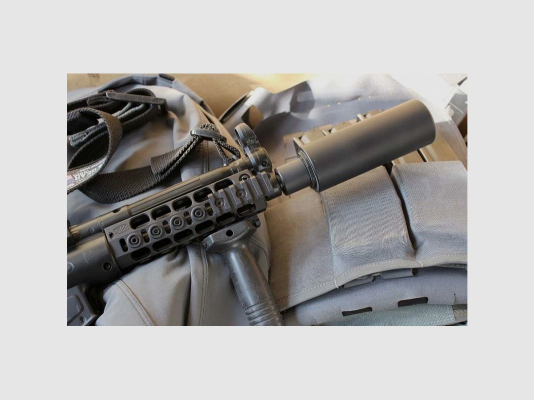 ASE UTRA SL6I SCHALLDÄMPFER 9MM SMG M14X1, Bild 3 von 3